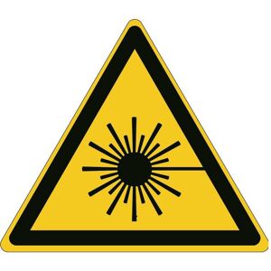 Brady, Sicherheitskennzeichnung, ISO 7010 PIC W004 B-7538 ISO Sicherheitskennzeichnung - Warnung vor Laserstrahlung Lamini Brady, Sicherheitskennzeichnung, ISO 7010 PIC W004 B-7538 ISO Sicherheitskennzeichnung - Warnung vor Laserstrahlung Lamini