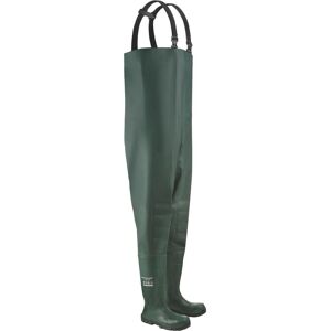 Dunlop Herren, Gummistiefel, Wathose JobGUARD,brusthoch, S5 SR Gr. 44, Grün, (44) Dunlop Herren, Gummistiefel, Wathose JobGUARD,brusthoch, S5 SR Gr. 44, Grün, (44)