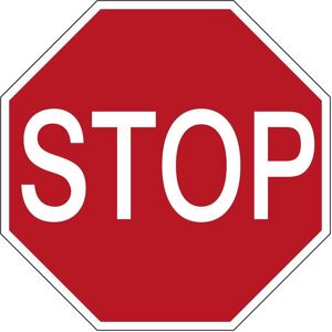 Brady, Sicherheitskennzeichnung, B-7667, Bodensicherheitsschild - STOP (PIC 230), Laminierter Anti-Rutsch-Polyester, Weiss auf Brady, Sicherheitskennzeichnung, B-7667, Bodensicherheitsschild - STOP (PIC 230), Laminierter Anti-Rutsch-Polyester, Weiss auf