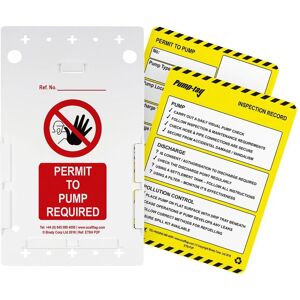 Brady, Sicherheitskennzeichnung, Permit to Pump Kit Brady, Sicherheitskennzeichnung, Permit to Pump Kit