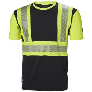 Helly Hansen Workwear, Arbeitsjacke, Marškinėliai su šviesą atspindinčiais elementais HELLY HANSEN ICU, geltoni/juodi M (M) Helly Hansen Workwear, Arbeitsjacke, Marškinėliai su šviesą atspindinčiais elementais HELLY HANSEN ICU, geltoni/juodi M (M)
