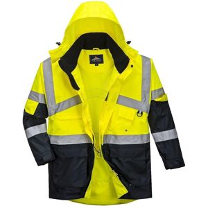 Portwest, Arbeitsjacke, atmungsaktive Warnschutzjacke, wasserabweisend, 40+ UPF Gelb XXXL (3XL) Portwest, Arbeitsjacke, atmungsaktive Warnschutzjacke, wasserabweisend, 40+ UPF Gelb XXXL (3XL)