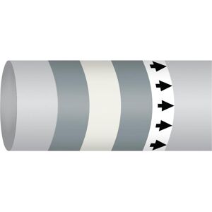 Brady, Sicherheitskennzeichnung, B-7541, ISO 14726 IMO Rohrmarkierer - Atemluft, Polyester, Grau/Weiss/Grau, glänzend, 200.00 Brady, Sicherheitskennzeichnung, B-7541, ISO 14726 IMO Rohrmarkierer - Atemluft, Polyester, Grau/Weiss/Grau, glänzend, 200.00