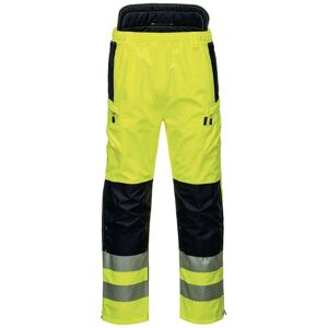 Portwest, Arbeitshose, Warnschutz Regenhose PW342, Klasse 2, gelb/schwarz, Grösse XL (XL) Portwest, Arbeitshose, Warnschutz Regenhose PW342, Klasse 2, gelb/schwarz, Grösse XL (XL)