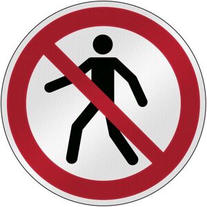 Brady, Sicherheitskennzeichnung, P/P004/NT/RFL-DIA395-1, ISO Sicherheitsschild - Für Fussgänger verboten, Laminierter Polyeste Brady, Sicherheitskennzeichnung, P/P004/NT/RFL-DIA395-1, ISO Sicherheitsschild - Für Fussgänger verboten, Laminierter Polyeste