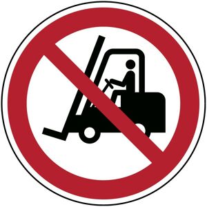 Brady, Sicherheitskennzeichnung, B-7667, ISO 7010 Bodensicherheitsschild - Für Flurförderzeuge verboten (P006), Laminierter A Brady, Sicherheitskennzeichnung, B-7667, ISO 7010 Bodensicherheitsschild - Für Flurförderzeuge verboten (P006), Laminierter A