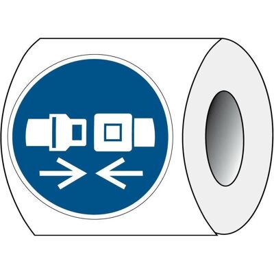 Brady, Sicherheitskennzeichnung, ISO 7010 PIC M020 B-7541 ISO Sicherheitskennzeichnung - Sicherheitsgurt benutzen Laminier Brady, Sicherheitskennzeichnung, ISO 7010 PIC M020 B-7541 ISO Sicherheitskennzeichnung - Sicherheitsgurt benutzen Laminier
