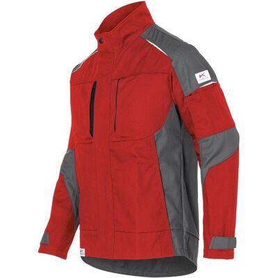 Kübler, Arbeitsjacke, Jacke ACTIVIQ COTTON+ mittelrot/anthrazit Form 1250 Grösse XS (XS) Kübler, Arbeitsjacke, Jacke ACTIVIQ COTTON+ mittelrot/anthrazit Form 1250 Grösse XS (XS)