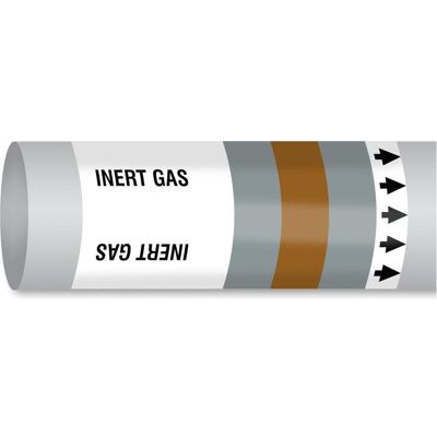 Brady, Sicherheitskennzeichnung, B-7541, ISO 14726 IMO Rohrmarkierer - Edelgas, Polyester, Grau/Braun/Grau, glänzend, 400.00 Brady, Sicherheitskennzeichnung, B-7541, ISO 14726 IMO Rohrmarkierer - Edelgas, Polyester, Grau/Braun/Grau, glänzend, 400.00