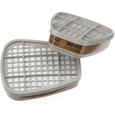 3M Atemschutzmaske, Kombifilter A1B1E1 6057 EN141 f.Art.Nr.4000370680/-690 (FFA1B1E1K, 8x) 3M Atemschutzmaske, Kombifilter A1B1E1 6057 EN141 f.Art.Nr.4000370680/-690 (FFA1B1E1K, 8x)