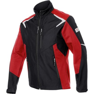 Kübler, Arbeitsjacke, Softshell Jacke BODYFORCE schwarz/mittelrot Form 1425 Grösse XL (XL) Kübler, Arbeitsjacke, Softshell Jacke BODYFORCE schwarz/mittelrot Form 1425 Grösse XL (XL)