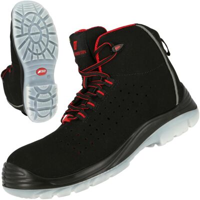 Nitras, Sicherheitsschuhe, MICRO STEP MID, S1P Sic tshose, lang, weiss/grau Gr.41 (S1P, 41) Nitras, Sicherheitsschuhe, MICRO STEP MID, S1P Sic tshose, lang, weiss/grau Gr.41 (S1P, 41)