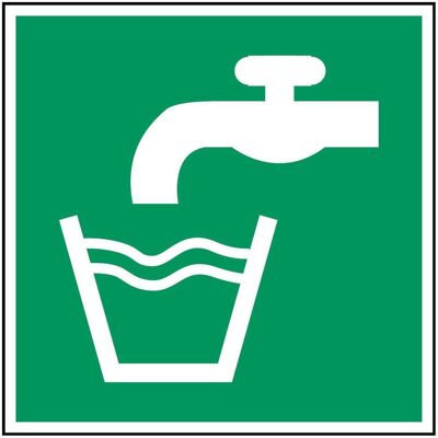 Brady, Sicherheitskennzeichnung, ISO-Sicherheitsschild - Trinkwasser Brady, Sicherheitskennzeichnung, ISO-Sicherheitsschild - Trinkwasser