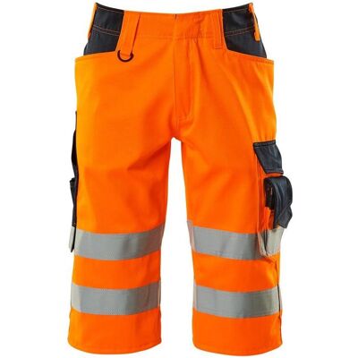 Mascot, Arbeitshose, unisex Warnschutzhose kurz Luton orange, schwarzblau Grösse 68 (68) Mascot, Arbeitshose, unisex Warnschutzhose kurz Luton orange, schwarzblau Grösse 68 (68)