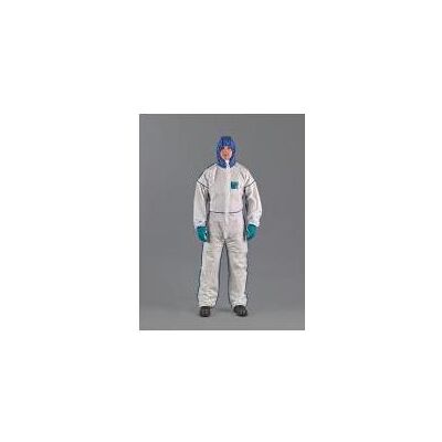 Ansell, Schutzanzug + Arbeitsoverall, Schutzanzug Microgard 1800, Grösse M, blau/weiss (M, 1x) Ansell, Schutzanzug + Arbeitsoverall, Schutzanzug Microgard 1800, Grösse M, blau/weiss (M, 1x)