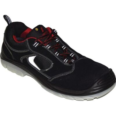 Nitras, Sicherheitsschuhe, Sicherheitsschuh EASY STEP Grösse 45 schwarz S1P SRC ESD EN ISO 20345 Veloursleder (S1P, 45) Nitras, Sicherheitsschuhe, Sicherheitsschuh EASY STEP Grösse 45 schwarz S1P SRC ESD EN ISO 20345 Veloursleder (S1P, 45)