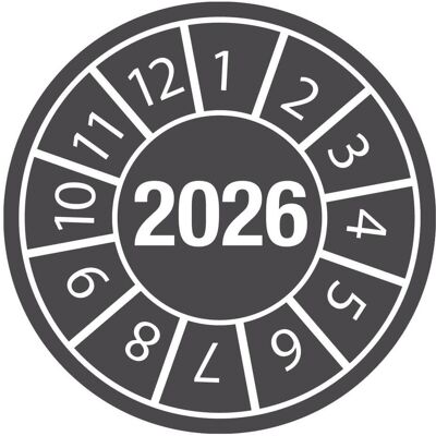 Brady, Sicherheitskennzeichnung, Prüfplaketten 26 Durchmesser 35 B-7541 Brady, Sicherheitskennzeichnung, Prüfplaketten 26 Durchmesser 35 B-7541