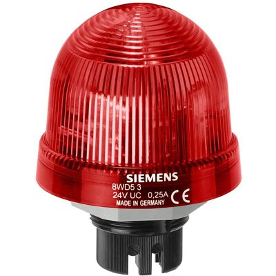 Siemens Personenschutz, Drehspiegelleuchte 24V UC rt IP65 LED 8WD5320-5DB Siemens Personenschutz, Drehspiegelleuchte 24V UC rt IP65 LED 8WD5320-5DB