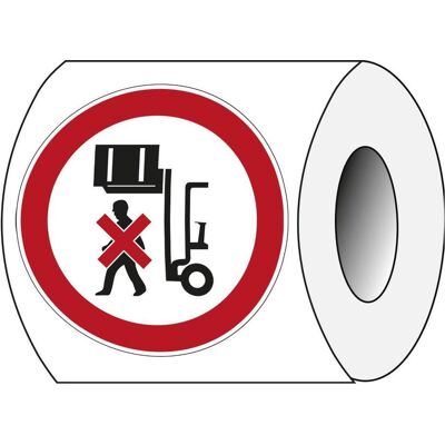 Brady, Sicherheitskennzeichnung, Prohibition Signs on Roll - Brady, Sicherheitskennzeichnung, Prohibition Signs on Roll -