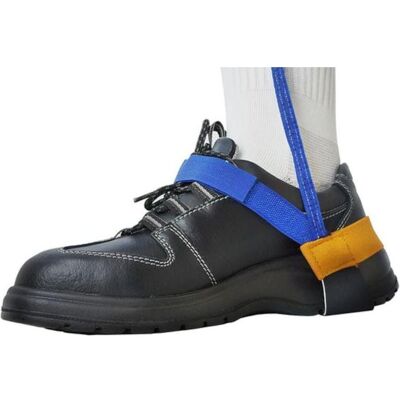 Top Swede, Zubehör Arbeitsschutz, ESD-Fersenband, 1 MOhm Klettverschluss, blau / gelb (Statikschutz) Top Swede, Zubehör Arbeitsschutz, ESD-Fersenband, 1 MOhm Klettverschluss, blau / gelb (Statikschutz)