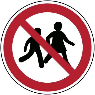 Brady, Sicherheitskennzeichnung, ISO-Sicherheitsschild - Kein Zutritt für Kinder Brady, Sicherheitskennzeichnung, ISO-Sicherheitsschild - Kein Zutritt für Kinder