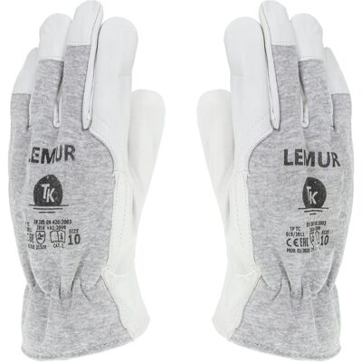 TK, Schutzhandschuhe, Handschuhe LEMUR, Gre 7, grau (7) TK, Schutzhandschuhe, Handschuhe LEMUR, Gre 7, grau (7)