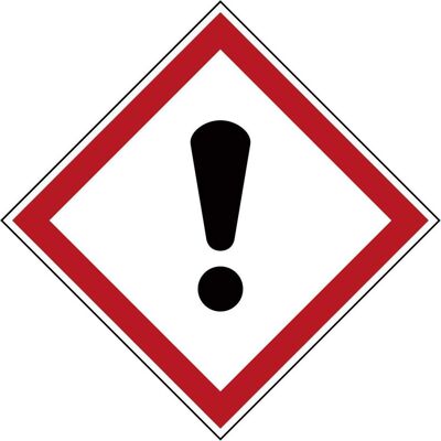 Brady, Sicherheitskennzeichnung, PIC 1805-50*50-B7541-RLL, GHS-Symbole - Reizend, Polyester laminiert, Rot & Schwarz auf Weiss Brady, Sicherheitskennzeichnung, PIC 1805-50*50-B7541-RLL, GHS-Symbole - Reizend, Polyester laminiert, Rot & Schwarz auf Weiss