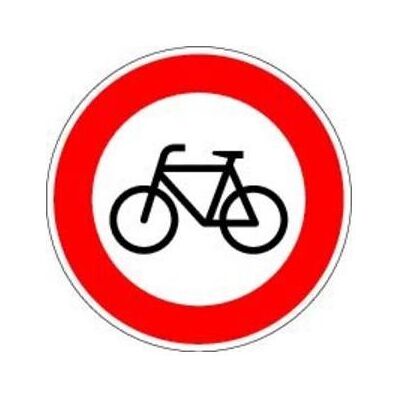 Magni, Sicherheitskennzeichnung, VKZ.254 Ronde 600mm Verbot für Radfahrer RAL-Gütezeichen Folie RA1 Magni, Sicherheitskennzeichnung, VKZ.254 Ronde 600mm Verbot für Radfahrer RAL-Gütezeichen Folie RA1
