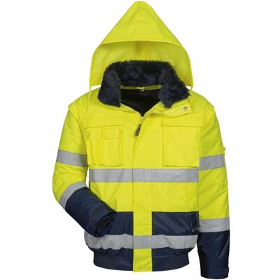 Elysee, Arbeitsjacke, unisex Warnjacke SIEGFRIED gelb, marine Grösse 3XL (3XL) Elysee, Arbeitsjacke, unisex Warnjacke SIEGFRIED gelb, marine Grösse 3XL (3XL)