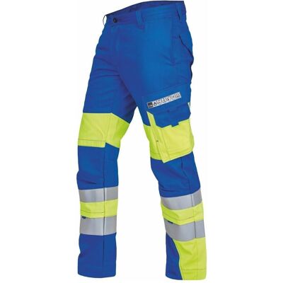 Rofa, Arbeitshose, Multinorm-Bundhose VIS-LINE, kornblau / gelb, Konfektionsgrösse DE: 50 (50) Rofa, Arbeitshose, Multinorm-Bundhose VIS-LINE, kornblau / gelb, Konfektionsgrösse DE: 50 (50)