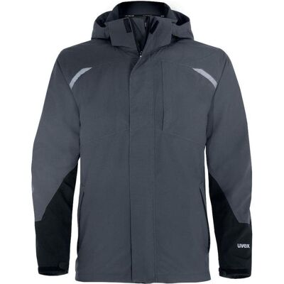 Uvex, Arbeitsjacke, Wetterjacke suXXeed craft grau, anthrazit XL (XL) Uvex, Arbeitsjacke, Wetterjacke suXXeed craft grau, anthrazit XL (XL)
