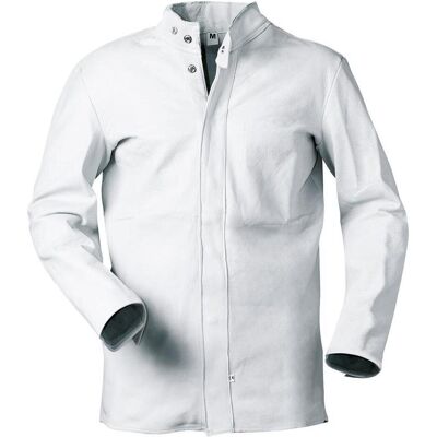 Craftland, Arbeitsjacke, Jacke Vollleder XL weiss (XL) Craftland, Arbeitsjacke, Jacke Vollleder XL weiss (XL)