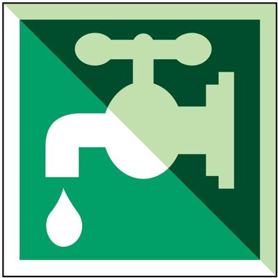Brady, Sicherheitskennzeichnung, Trinkwasser - IMO Brady, Sicherheitskennzeichnung, Trinkwasser - IMO