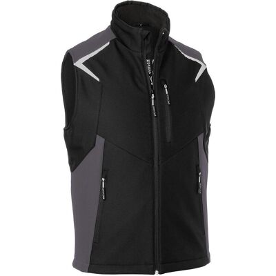 Kübler, Arbeitsjacke, Bodyforce Softshell Weste Schwarz/Anthrazit XS (XS) Kübler, Arbeitsjacke, Bodyforce Softshell Weste Schwarz/Anthrazit XS (XS)