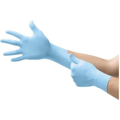 Ansell, Schutzhandschuhe, Einweghandschuhe TouchNTuff 92-670, 100 Stück, 0,13 mm Dicke, Grösse S (6,5-7) blau (7) Ansell, Schutzhandschuhe, Einweghandschuhe TouchNTuff 92-670, 100 Stück, 0,13 mm Dicke, Grösse S (6,5-7) blau (7)