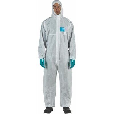 Ansell, Schutzanzug + Arbeitsoverall, Schutzoverall AlphaTec 1500 Plus Gr.XXL weiss PSA III (XXL, 1x) Ansell, Schutzanzug + Arbeitsoverall, Schutzoverall AlphaTec 1500 Plus Gr.XXL weiss PSA III (XXL, 1x)