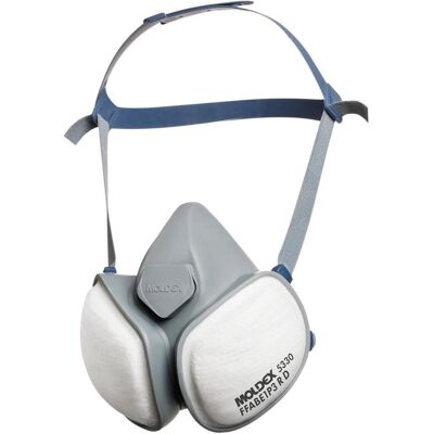 Moldex, Atemschutzmaske, halvmaske 5330 01 FFA1B1E1P3 R D Compact Mask (FFP3 R D, 1x) Moldex, Atemschutzmaske, halvmaske 5330 01 FFA1B1E1P3 R D Compact Mask (FFP3 R D, 1x)