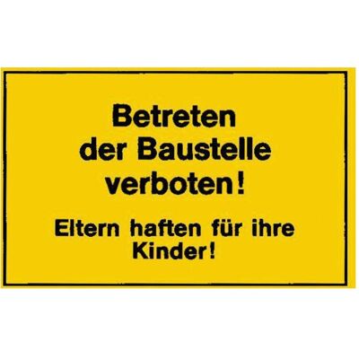 Magni, Sicherheitskennzeichnung, Format 4317784368216 – Verbotsschilder Betreten der Baustelle Magni, Sicherheitskennzeichnung, Format 4317784368216 – Verbotsschilder Betreten der Baustelle
