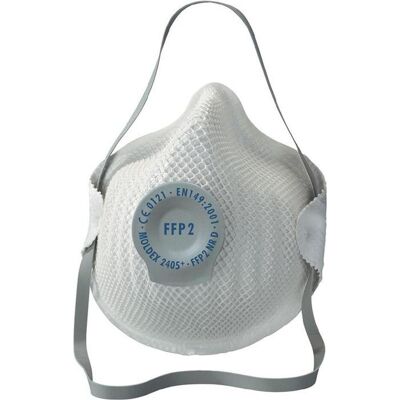 Moldex, Atemschutzmaske, 2405 Classic FFP2 Disposable Respirator (FFP2 D, 20x) Moldex, Atemschutzmaske, 2405 Classic FFP2 Disposable Respirator (FFP2 D, 20x)