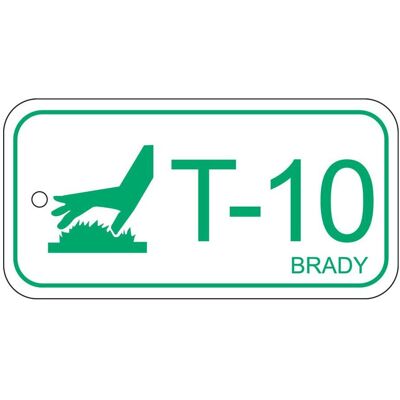 Brady, Sicherheitskennzeichnung, B-7527, Polypropylen Schild, Energy Source Tag - Thermal/Hohe Temperaturen, 75 x 38mm, Grüng Brady, Sicherheitskennzeichnung, B-7527, Polypropylen Schild, Energy Source Tag - Thermal/Hohe Temperaturen, 75 x 38mm, Grüng
