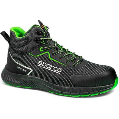 Sparco, Sicherheitsschuhe, Sicherheitsstiefel traction-h naoki Schwarz (46) Sparco, Sicherheitsschuhe, Sicherheitsstiefel traction-h naoki Schwarz (46)