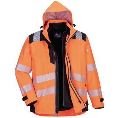 Portwest, Arbeitsjacke, ARBEITSJACKE 3IN1 PW365OBR ORANGE L (L) Portwest, Arbeitsjacke, ARBEITSJACKE 3IN1 PW365OBR ORANGE L (L)
