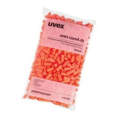 Uvex, Gehörschutz, Gehörschutzstöpsel com4-fit 2112006 orange SNR 33 dB Größe S Uvex, Gehörschutz, Gehörschutzstöpsel com4-fit 2112006 orange SNR 33 dB Größe S