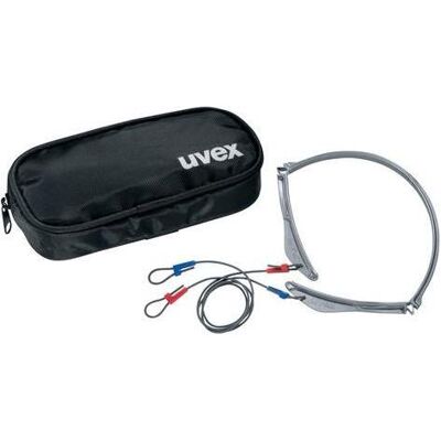 Uvex, Schutzbrille + Gesichtsschutz, high-fit Bügel inkl. Reißverschlusstasche Uvex, Schutzbrille + Gesichtsschutz, high-fit Bügel inkl. Reißverschlusstasche