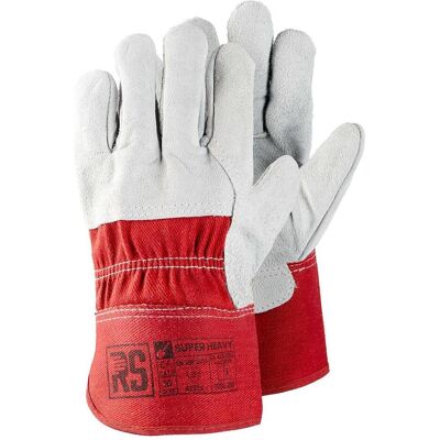 RS, Schutzhandschuhe, Handschuhe SUPER HEAVY, Docker-Typ, Gre 10, rot und wei (10) RS, Schutzhandschuhe, Handschuhe SUPER HEAVY, Docker-Typ, Gre 10, rot und wei (10)