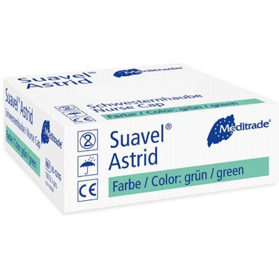 Meditrade, Zubehör Arbeitsschutz, unisex Baretthauben Suavel Astrid blau Grösse L 100 St. Meditrade, Zubehör Arbeitsschutz, unisex Baretthauben Suavel Astrid blau Grösse L 100 St.