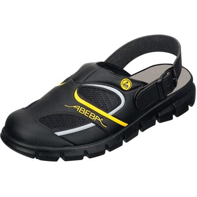 Abeba, Sicherheitsschuhe, Berufsschuh Dynamic ESD Clog schwarz/gelb Gr.44 (44) Abeba, Sicherheitsschuhe, Berufsschuh Dynamic ESD Clog schwarz/gelb Gr.44 (44)