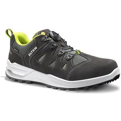 Elten, Sicherheitsschuhe, Berufshalbschuh RILEY XXF BOA GTX grey-lime Low ESD O2 WR CI Gr. 45 (O2, 45) Elten, Sicherheitsschuhe, Berufshalbschuh RILEY XXF BOA GTX grey-lime Low ESD O2 WR CI Gr. 45 (O2, 45)