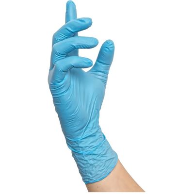 Nitras, Schutzhandschuhe, Einweghandschuh SUPREME NITRILE Grösse M blau Nitril EN ISO 374 PSA-Kategorie III (M) Nitras, Schutzhandschuhe, Einweghandschuh SUPREME NITRILE Grösse M blau Nitril EN ISO 374 PSA-Kategorie III (M)