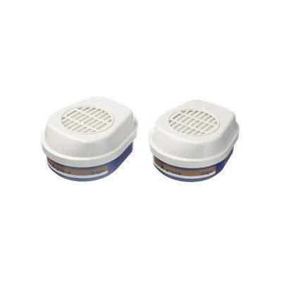 Dräger, Atemschutzmaske, Kombi-Filter Bajonett X-plore A2 P3 RD (Pack mit 2 St) (A2-P3RD, 7x) Dräger, Atemschutzmaske, Kombi-Filter Bajonett X-plore A2 P3 RD (Pack mit 2 St) (A2-P3RD, 7x)